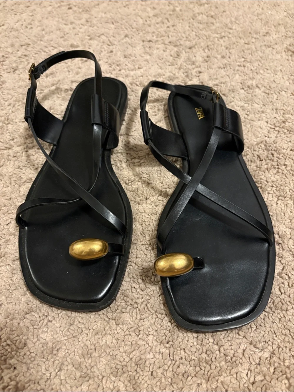 Zara toe ring sandal - Picture 9 of 10